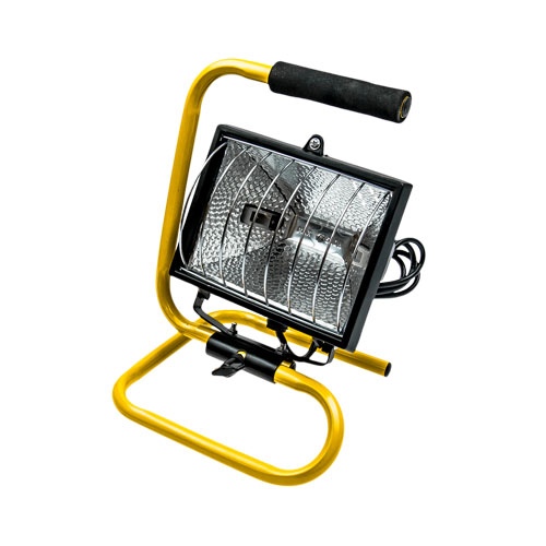 Halogénová lampa s držadlom