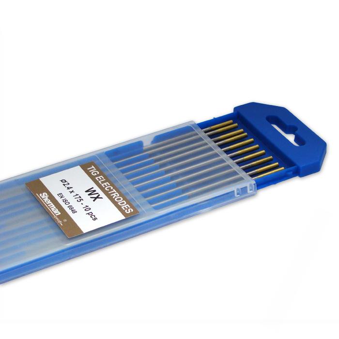 Volfrámová elektróda WX ∅ 4,0 mm zlatá