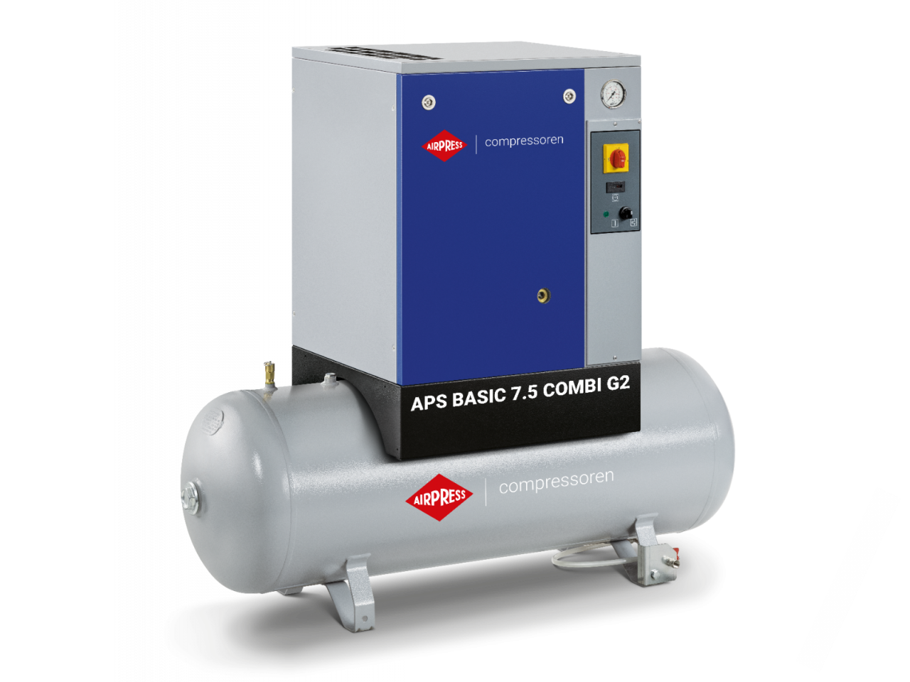 Skrutkový kompresor APS 10 Basic Combi G2 10 bar 10 hp 984 l / min AIRPRESS