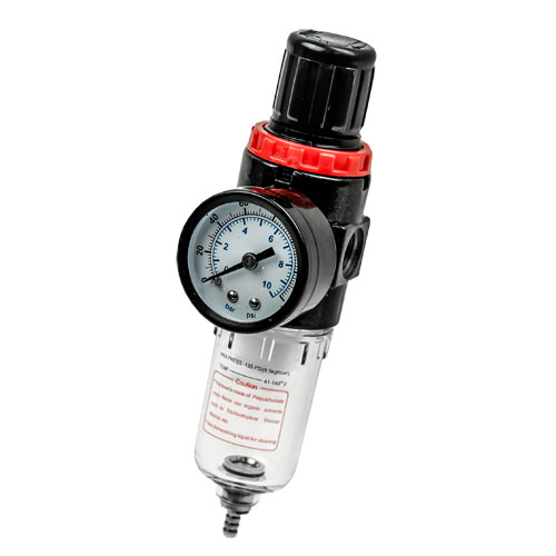 Regulátor tlaku s filtrom a manometrom 1/4" Tagred