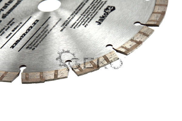 Diamantový kotúč na železobetón 230x12x22.23mm  RK0115