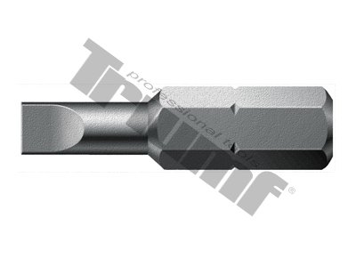 Bit 1/4" PL 1,6 x 8,0 x 25 čierny  TRIUMF