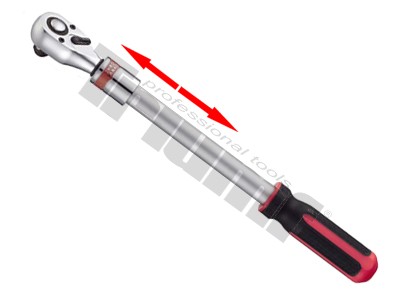 Račňa 1/2" teleskopická 380 - 609 mm, 36 zubová  TRIUMF