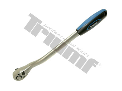 račňa 1/2" extra dlhá 390mm, 72 zubová. Dvojkomponentná rukoväť  TRIUMF