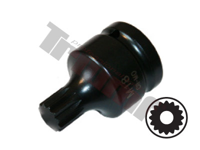 Nástavec XZN M18 v 3/4" hlavici, dĺžka 60 mm TRIUMF
