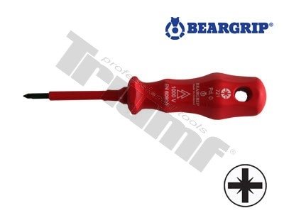 skrutkovač elektrikársky séria 721-PD0x60 mm izolovaný Beargrip xxx TRIUMF