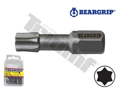 Bit Torx TX, dĺžka 25 mm,  torzný, 1ks TX25 TRIUMF