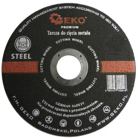 Rezný kotúč na kov GEKO PREMIUM 180x1.6 mm