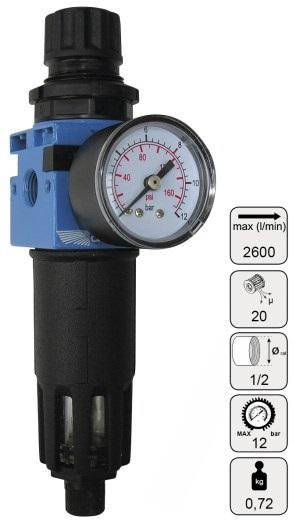 Reduktor + filter Adler MAXY 1/2″
