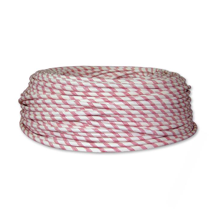 Silikónová hadica s nylonovým opletom 10 x 14 mm -metráž 