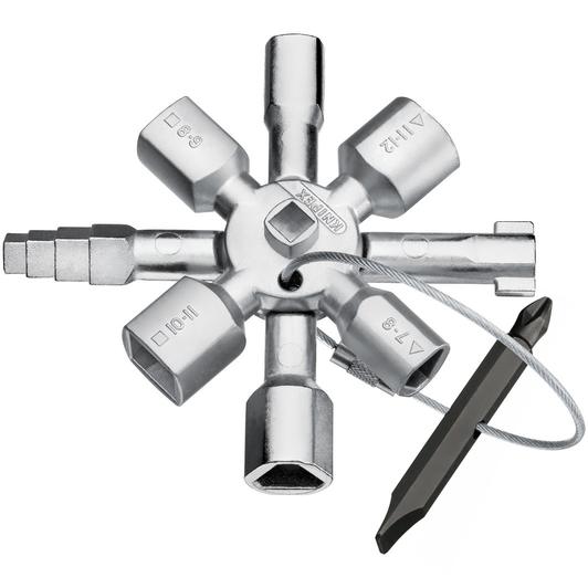 KNIPEX univerzálny kľúč na technické skrinky TwinKey