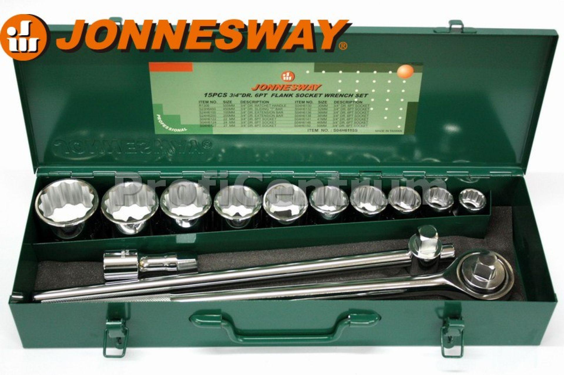 Gola sada 3/4" nástrčná hlavica JONNESWAY