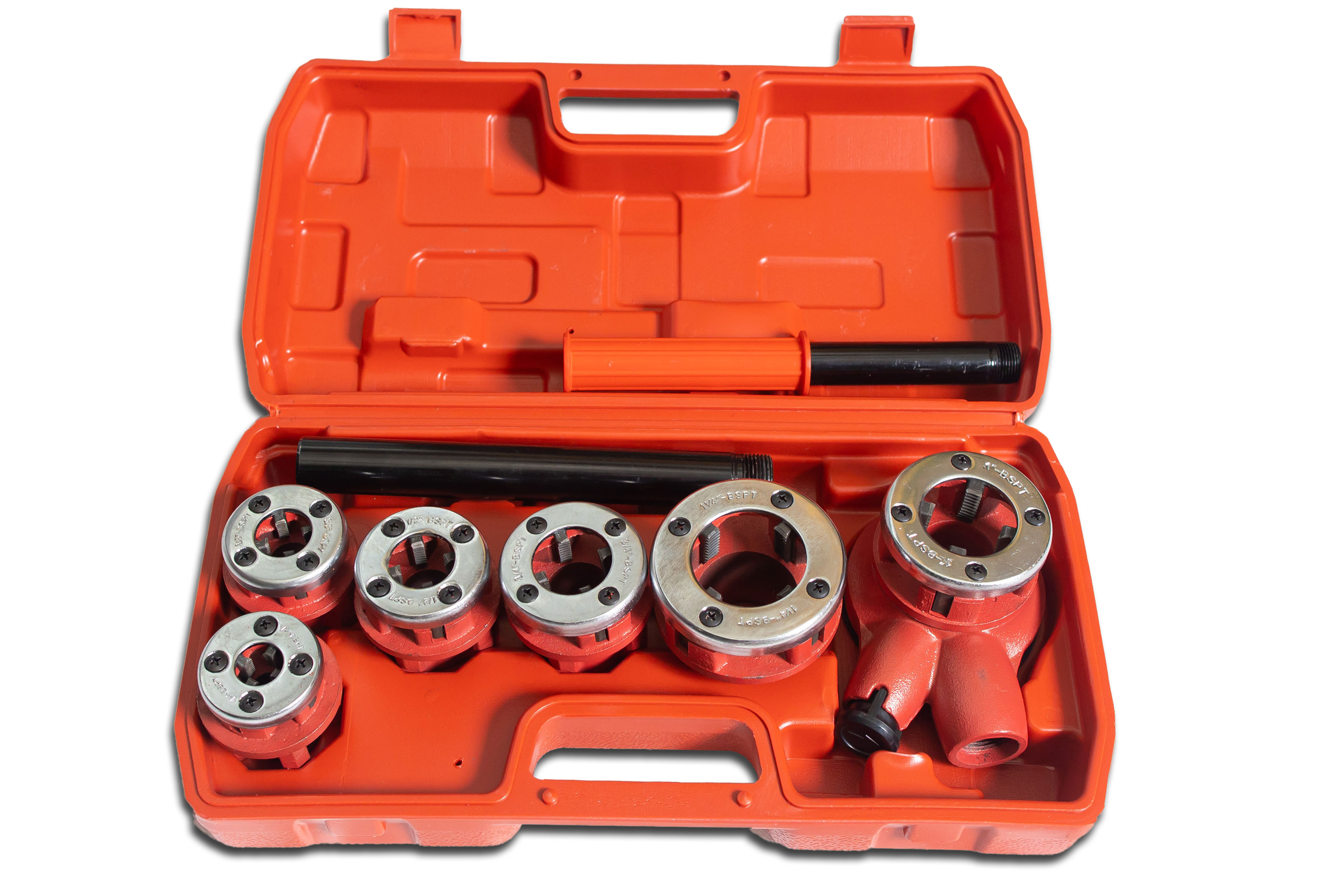 Sada závitníc na trubky 1/4"-1,1/4" REDTOOL