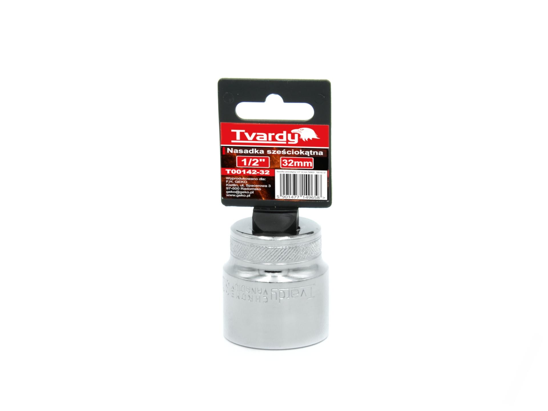 Nástrčný kľúč  6-uh. 1/2" CRV 32 mm 