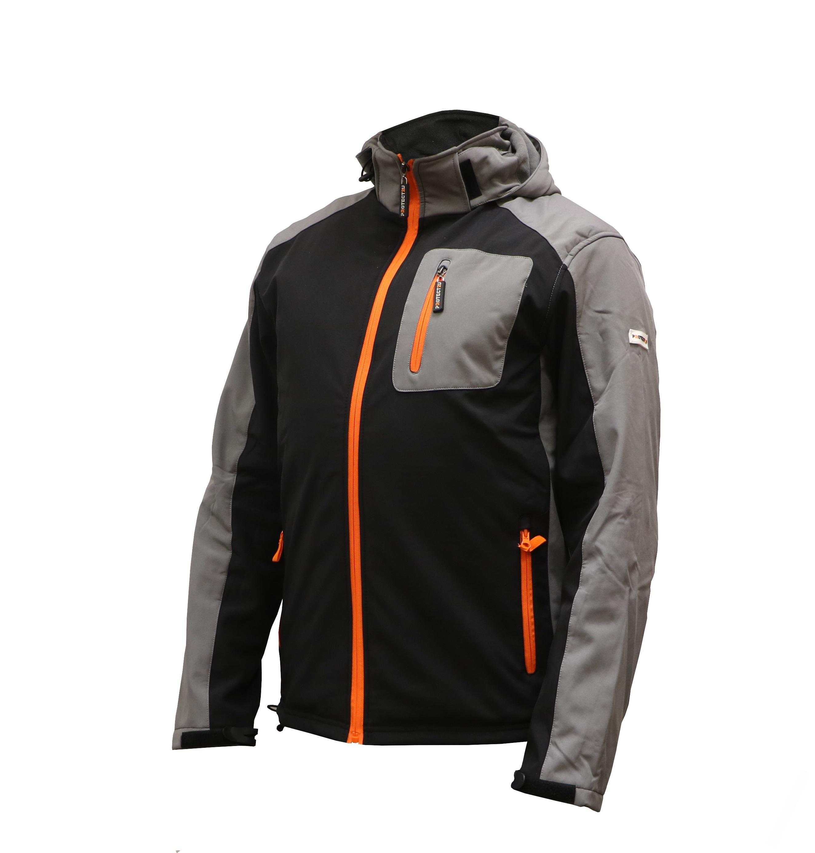 SoftShell bunda s kapucňou veľkosť S