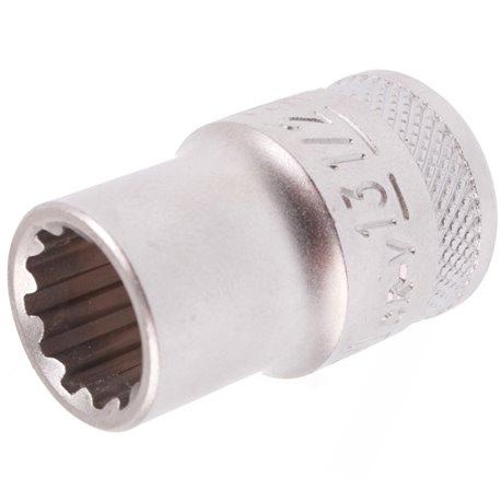 Nástrčná hlavica 1/2" 13mm 1/2" E16 CrV HONIDRIVER