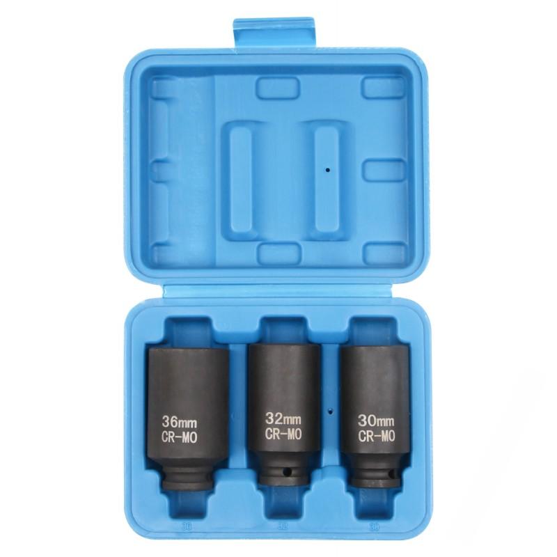 Sada nástrčných kľúčov 1/2″, 12-hran, 30,32,36 mm
