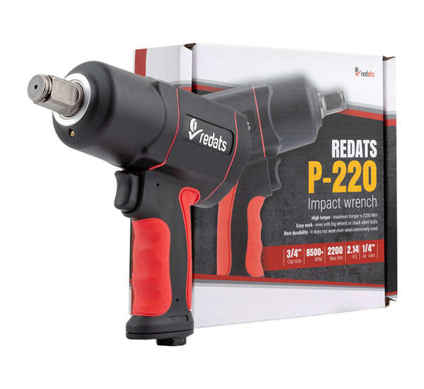 Pneumatický rázový uťahovák 2200Nm REDATS REDATS P-220 3/4