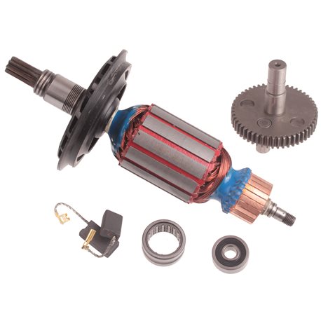Sada rotor, uhlíky, ozubené koleso, ložiská pre Bosch GBH 7DE