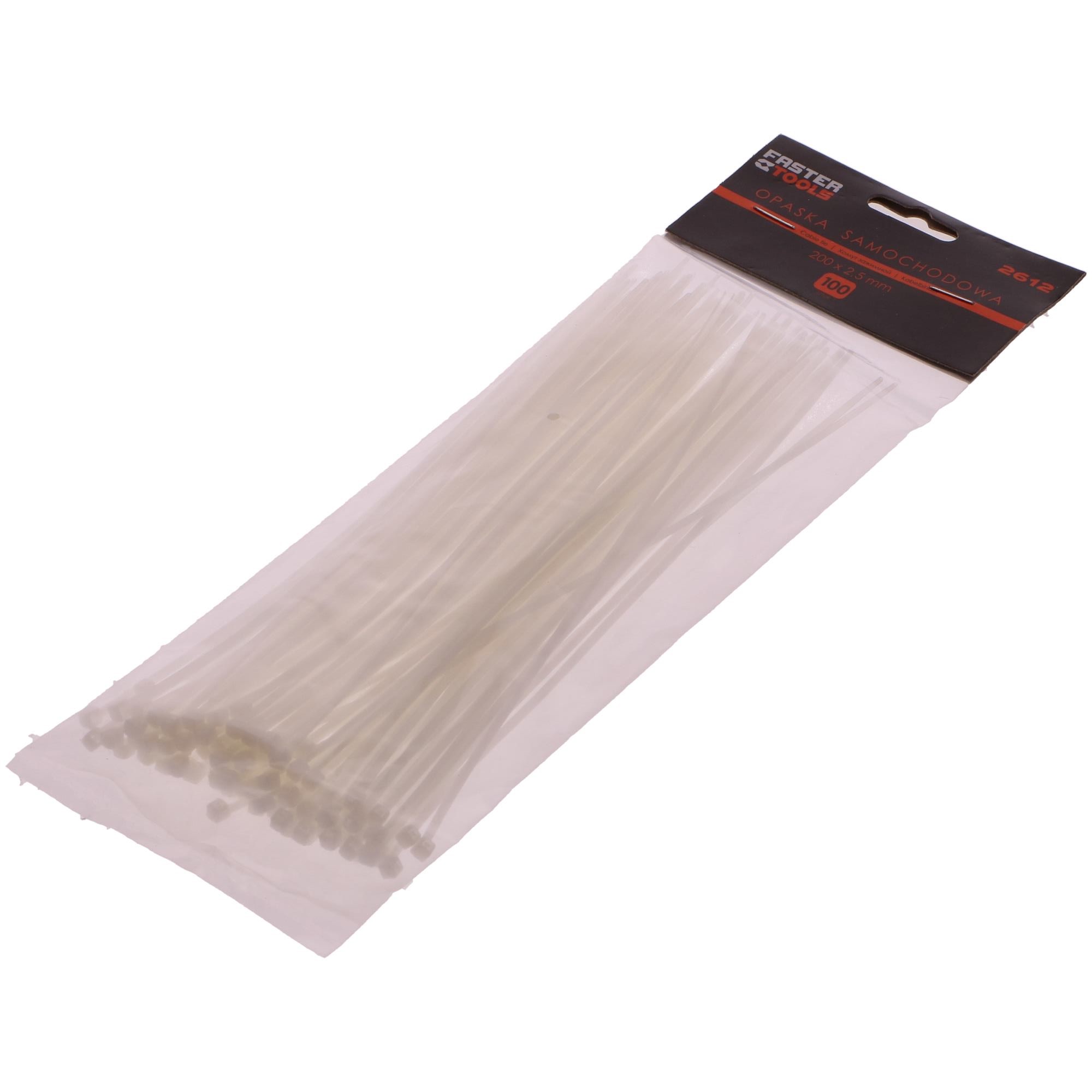 Sťahovacie pásky plastové 75 x 2,4mm