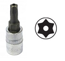 Nástrčné bity Torx vŕtané Nástrčné bity Torx vŕtané
