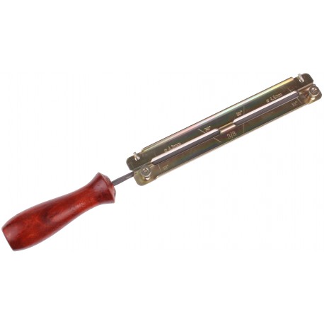 Pilník s drevenou rukoväťou 4,8mm