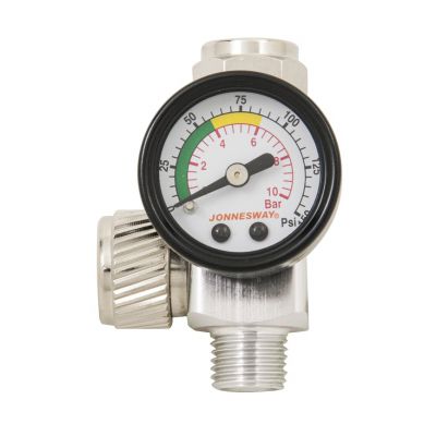 Regulátor tlaku pre lakovacie pištole, manometer 0-10 bar JONNESWAY