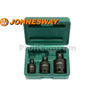 Sada úderových kĺbových nástavcov 3 ks 1/2'' 1/4'' 3/8'' JONNESWAY